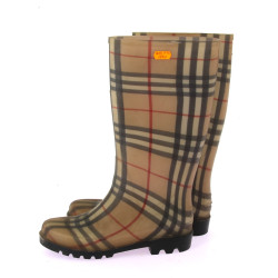 BURBERRY'S - Paire de bottes en caoutcho