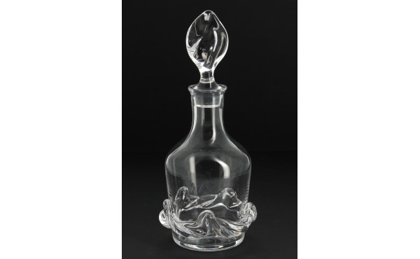 DAUM France - Carafe en cristal avec bou