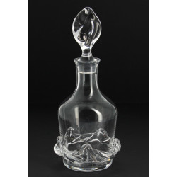 DAUM France - Carafe en cristal avec bou