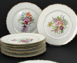 HAVILAND France - 12 assiettes en porcel