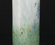 Vase en verre de couleurs à décor d'arbr