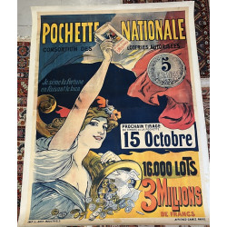 POCHETTE NATIONALE - grande affiche toil