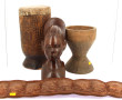 CONGO - Lot de 4 objets souvenirs du Con