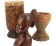 CONGO - Lot de 4 objets souvenirs du Con