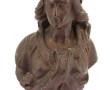 Buste de Marianne en fonte, H 30,5 cm (l