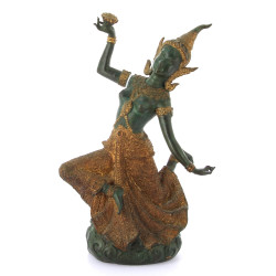 Danseuse cambodgienne, sujet en bronze à