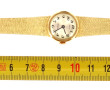 Montre bracelet de dame en or jaune 18 c