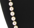 Collier de perles en shoker, fermoir or 