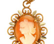 Pendentif en or jaune 18 carats, poinçon