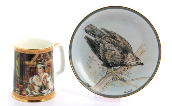 ROYAL DOULTON - Grande chope en porcelai