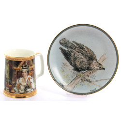 ROYAL DOULTON - Grande chope en porcelai