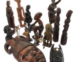 AFRIQUE - Lot de statuettes africaines, 