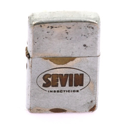 ZIPPO avec publicité SEVIN insecticides 