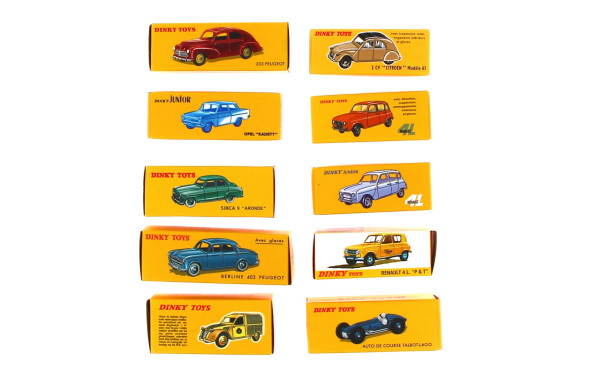 DINKY TOYS importées par Norev pour les 