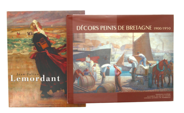 PEINTURE BRETAGNE - Lot de 2 ouvrages : 