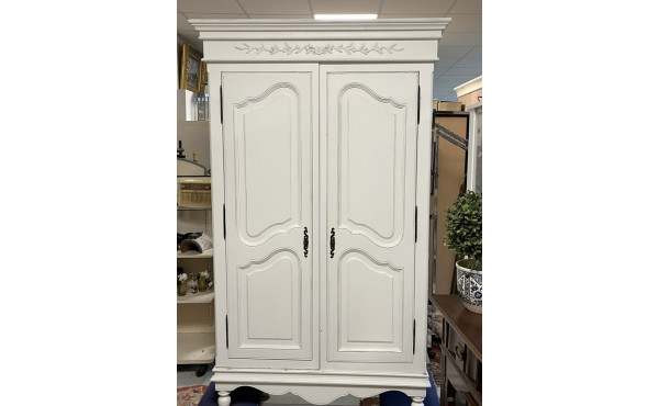 Armoire moderne Country Corner laquée bl