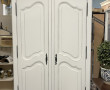 Armoire moderne Country Corner laquée bl