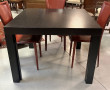 Rare - Table carrée moderne en bois weng