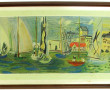 D'après Raoul DUFY - "Port de plaisance 