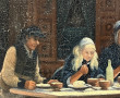 Étienne BOUILLE (1858-1933) "Le repas de