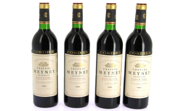 4 B Ch MEYNEY 1986 cru bourgeois de St E