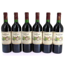 6 B Ch PUYGERAUD 1988 Bordeaux Cotes de 