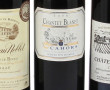 Lot de 5 bouteilles: - 3 B CAHORS 1989,