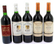 Lot de 5 bouteilles: - 3 B MEDOC (1 de 