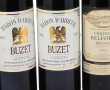 Lot de 5 bouteilles: - 3 B MEDOC (1 de 