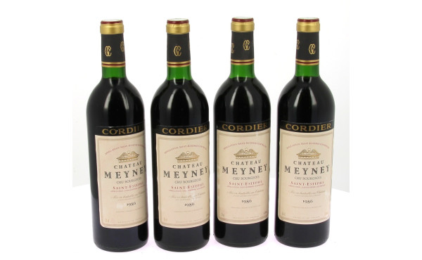 4 B Ch MEYNEY 1986 cru bourgeois de St E