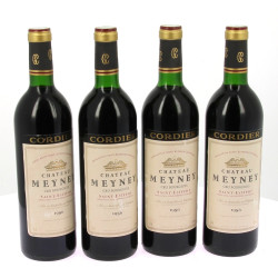 4 B Ch MEYNEY 1986 cru bourgeois de St E