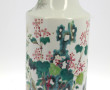 CHINE début Xxème - Vase en porcelaine à