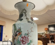 CHINE fin XIXème - Grand vase en porcela