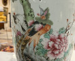 CHINE fin XIXème - Grand vase en porcela