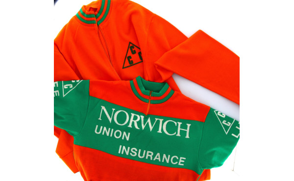 CYCLISME vintage - Veste CCC Norwich Uni