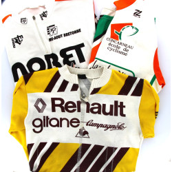 CYCLISME vintage - 3 maillots dont maill