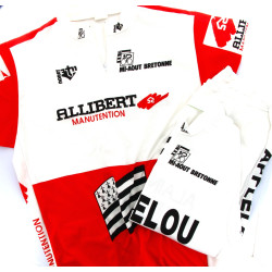 CYCLISME vintage - 2 maillots mi-août br