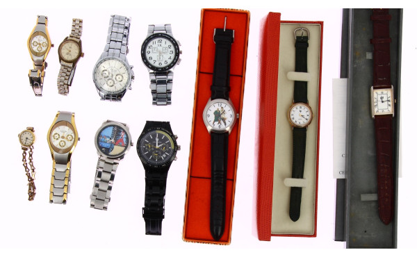 MONTRES - Lot de montres bracelets vendu