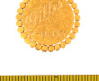 Médaille St Christophe en or jaune 18 ca