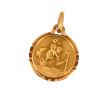 Médaille St Christophe en or jaune 18 ca