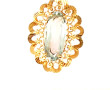 Pendentif en or jaune 18 carats, poinçon