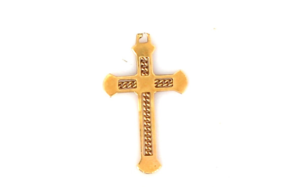 Pendentif croix (usure importante à la b