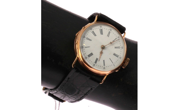 Montre de gousset en or 14 carats, trans