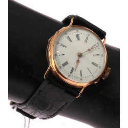 Montre de gousset en or 14 carats, trans