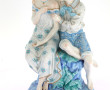 "Couple galant", grand groupe en porcela