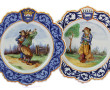 HENRIOT Quimper - Deux assiettes à bords