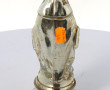 Vierge en verre églomisé, époque XIXème,