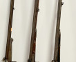 Ensemble de 3 fusils de chasse à percuss