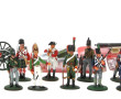 12 figurines militaires en plomb période