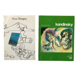 Lot de 2 livres d'art "Kandinski" Centre